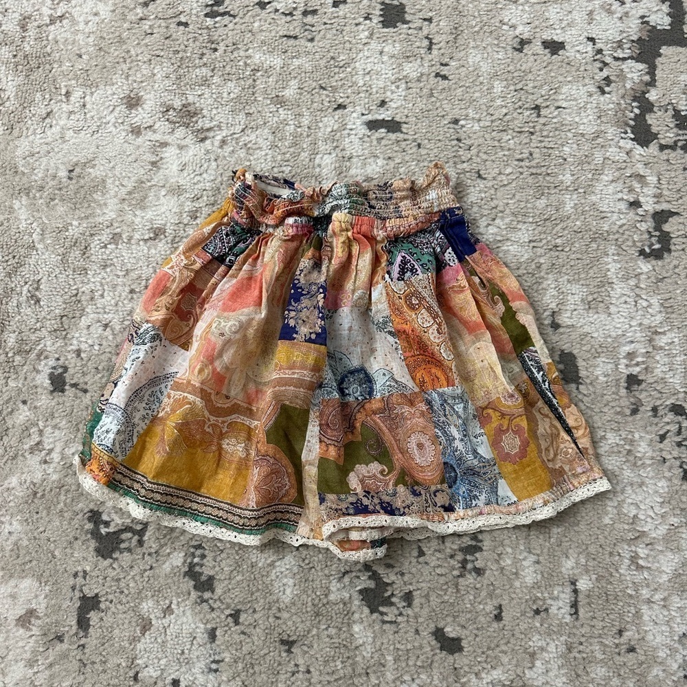 Zimmermann Anneke High Waist Shorts Size 8 - Picture 3 of 6